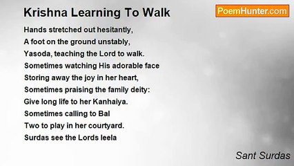 Sant Surdas - Krishna Learning To Walk