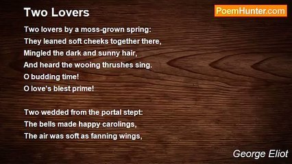 George Eliot - Two Lovers