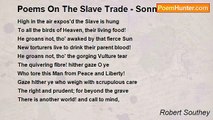 Robert Southey - Poems On The Slave Trade - Sonnet VI