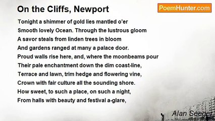 Alan Seeger - On the Cliffs, Newport