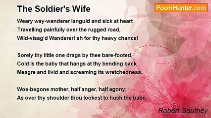 Robert Southey - The Soldier's Wife