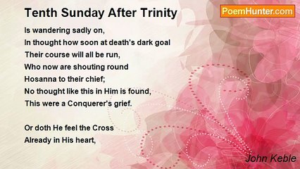 John Keble - Tenth Sunday After Trinity