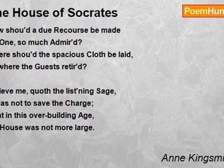 Anne Kingsmill Finch - The House of Socrates