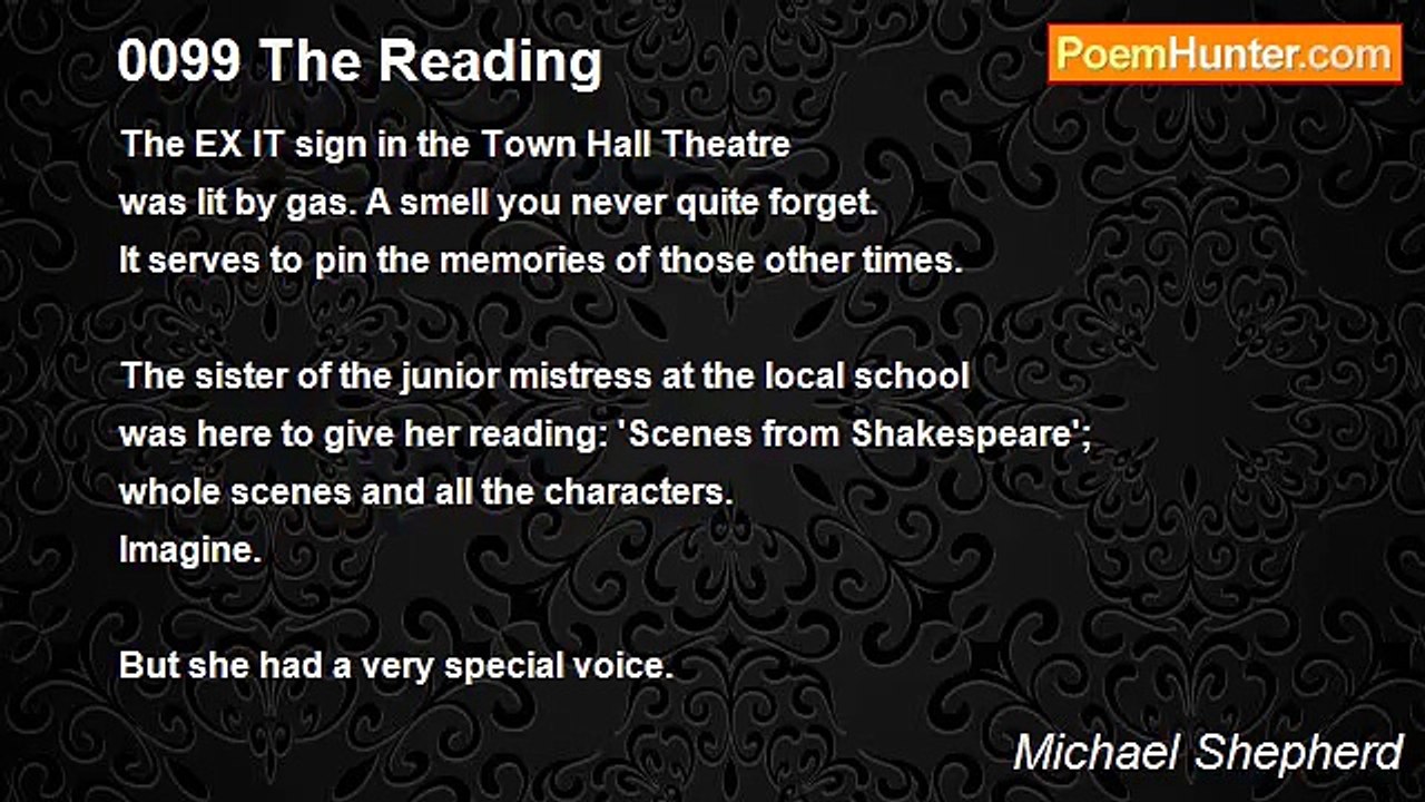 Michael Shepherd - 0099 The Reading