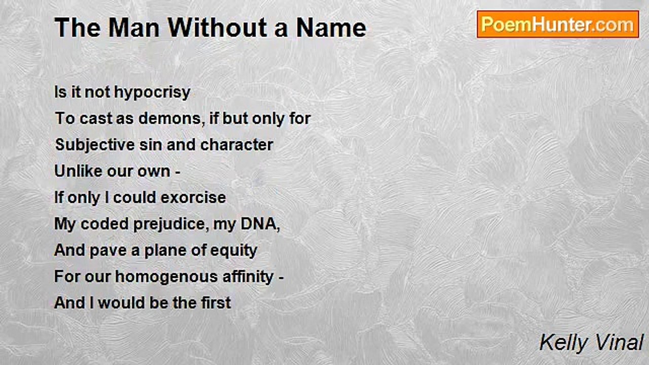 Kelly Vinal - The Man Without a Name