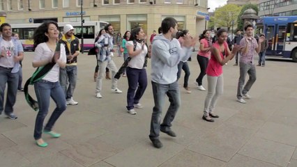 Bollywood flashmob reprise - Sheffield city centre