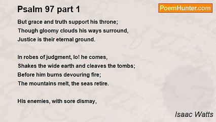 Isaac Watts - Psalm 97 part 1