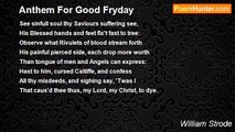 William Strode - Anthem For Good Fryday