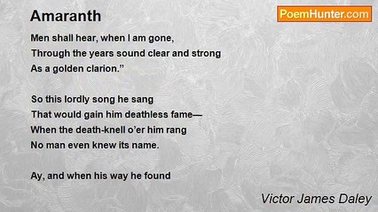 Victor James Daley - Amaranth
