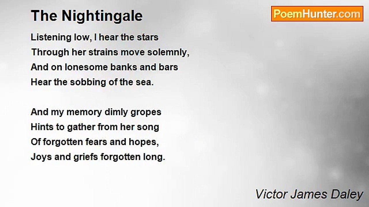Victor James Daley - The Nightingale