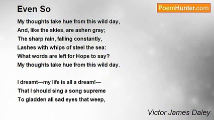 Victor James Daley - Even So