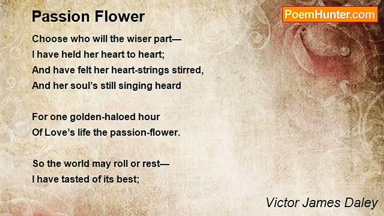 Victor James Daley - Passion Flower