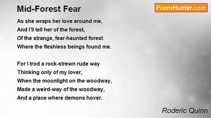 Roderic Quinn - Mid-Forest Fear