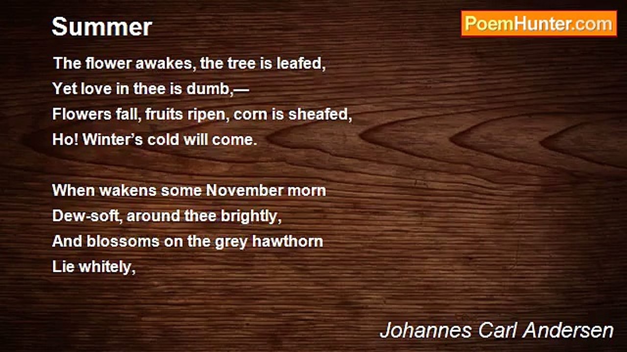 Johannes Carl Andersen - Summer