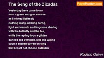 Roderic Quinn - The Song of the Cicadas