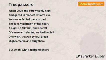 Ellis Parker Butler - Trespassers
