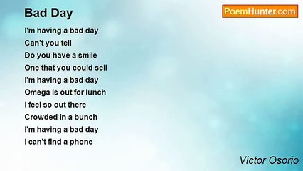 Victor Osorio - Bad Day