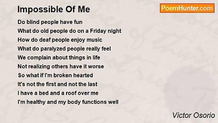 Victor Osorio - Impossible Of Me