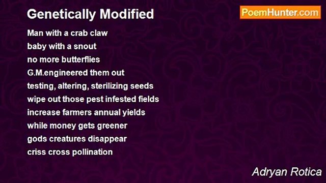 Adryan Rotica - Genetically Modified