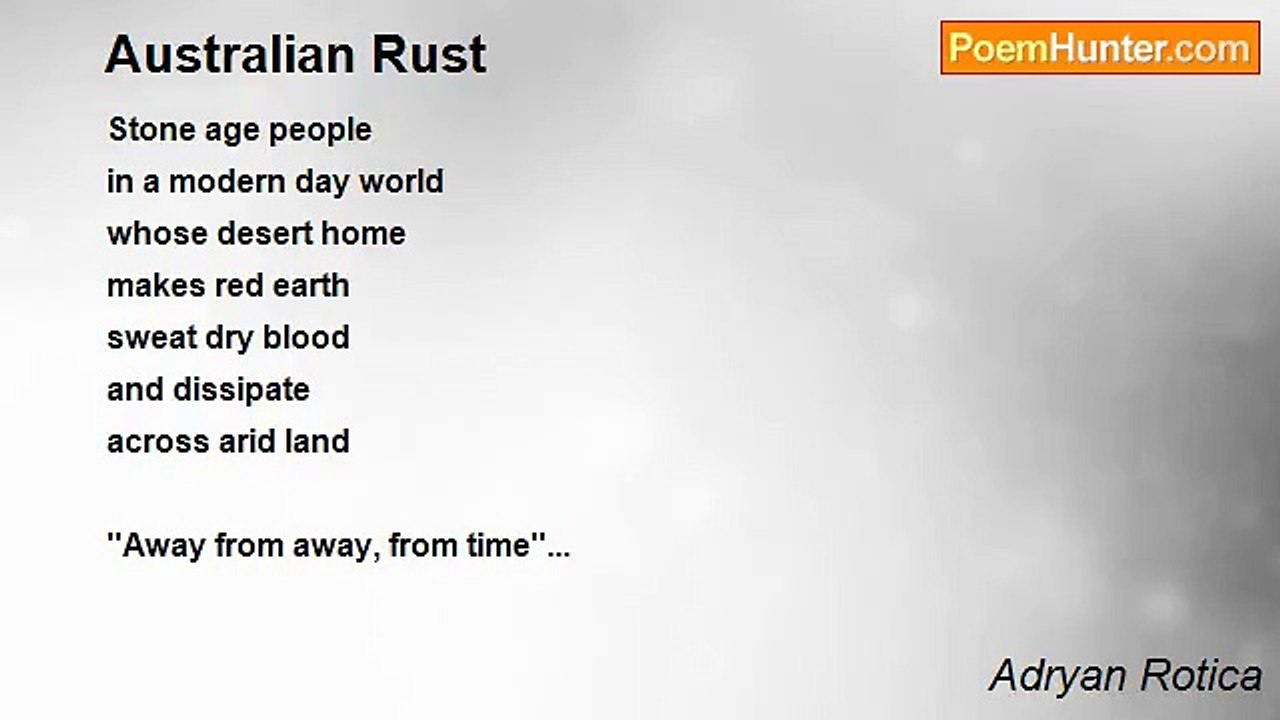 Adryan Rotica - Australian Rust