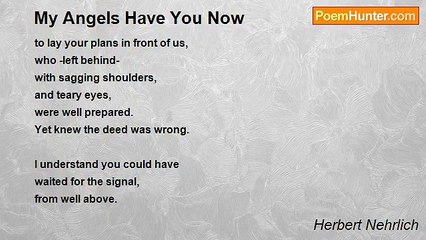 Herbert Nehrlich - My Angels Have You Now
