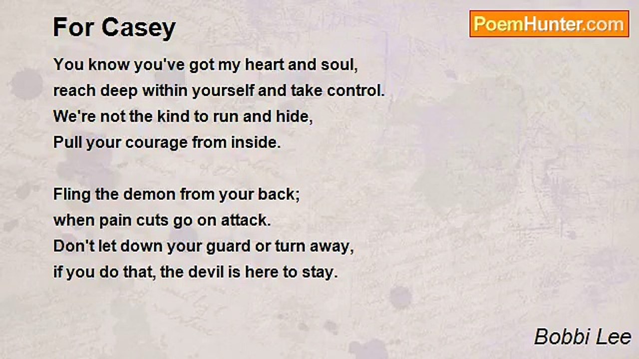 Bobbi Lee - For Casey
