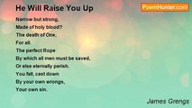 James Grengs - He Will Raise You Up