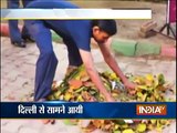 Indian Minister Satish Upadhyay's(BJP) Exposed: Trash Dumped Before Clean-up