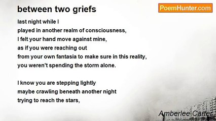 Amberlee Carter - between two griefs