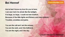 David Herbert Lawrence - Bei Hennef
