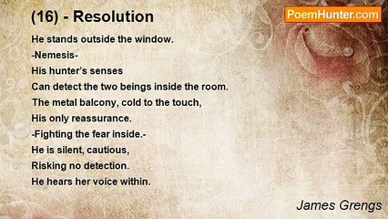 James Grengs - (16) - Resolution