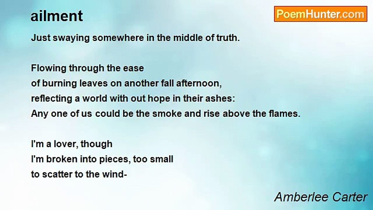Amberlee Carter - ailment