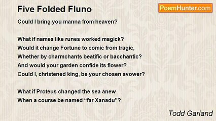 Todd Garland - Five Folded Fluno