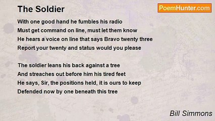 Bill Simmons - The Soldier