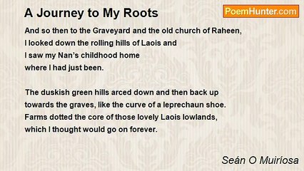 Seán O Muiríosa - A Journey to My Roots