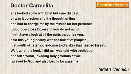 Herbert Nehrlich - Doctor Carmelita