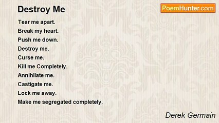 Derek Germain - Destroy Me
