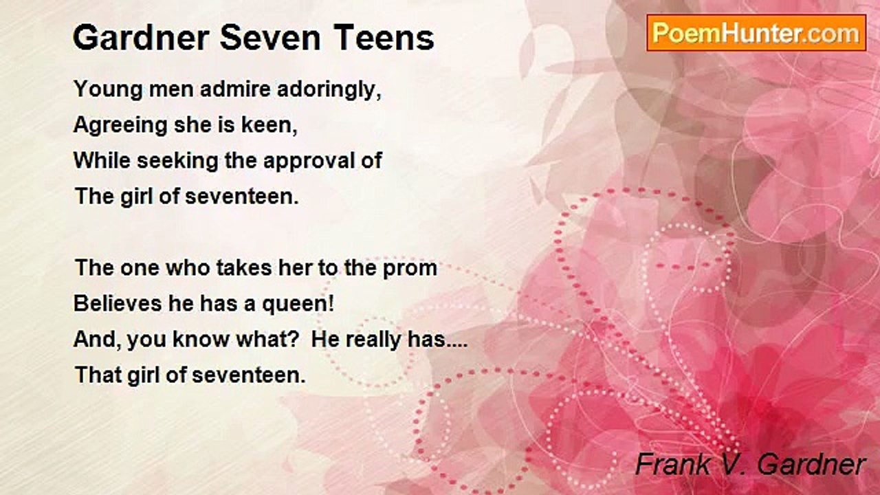 Frank V. Gardner - Gardner Seven Teens