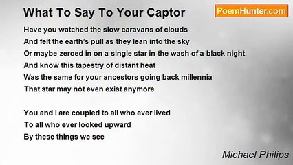 Michael Philips - What To Say To Your Captor