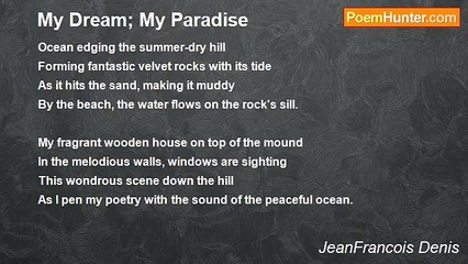 JeanFrancois Denis - My Dream; My Paradise