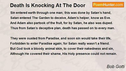 Bob Gotti - Death Is Knocking At The Door