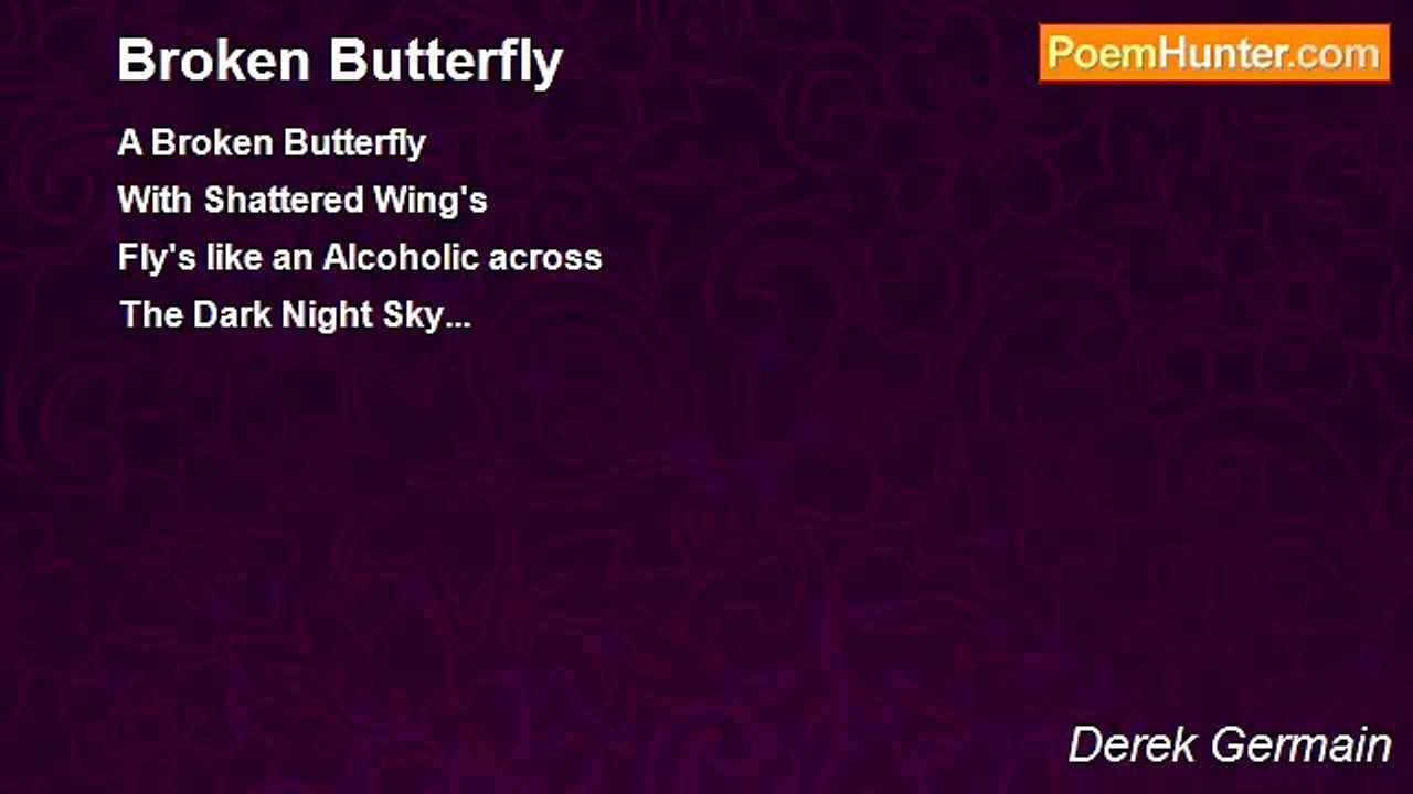 Derek Germain - Broken Butterfly