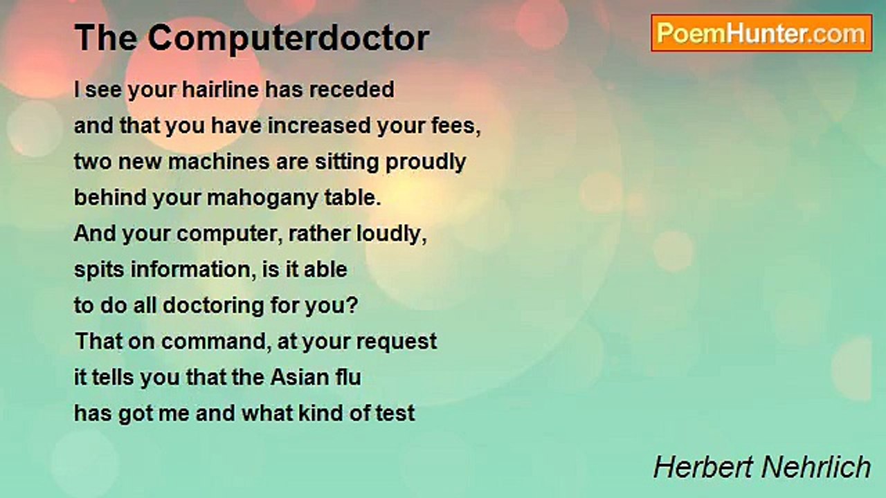 Herbert Nehrlich - The Computerdoctor