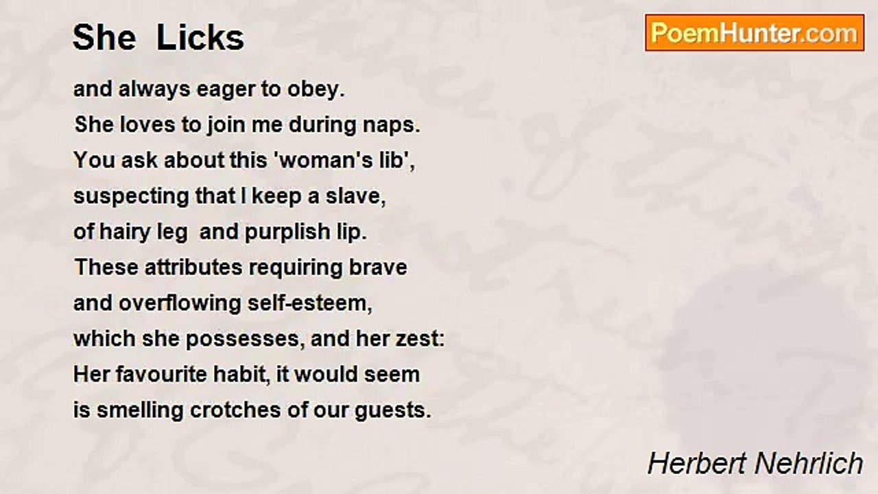 Herbert Nehrlich - She  Licks