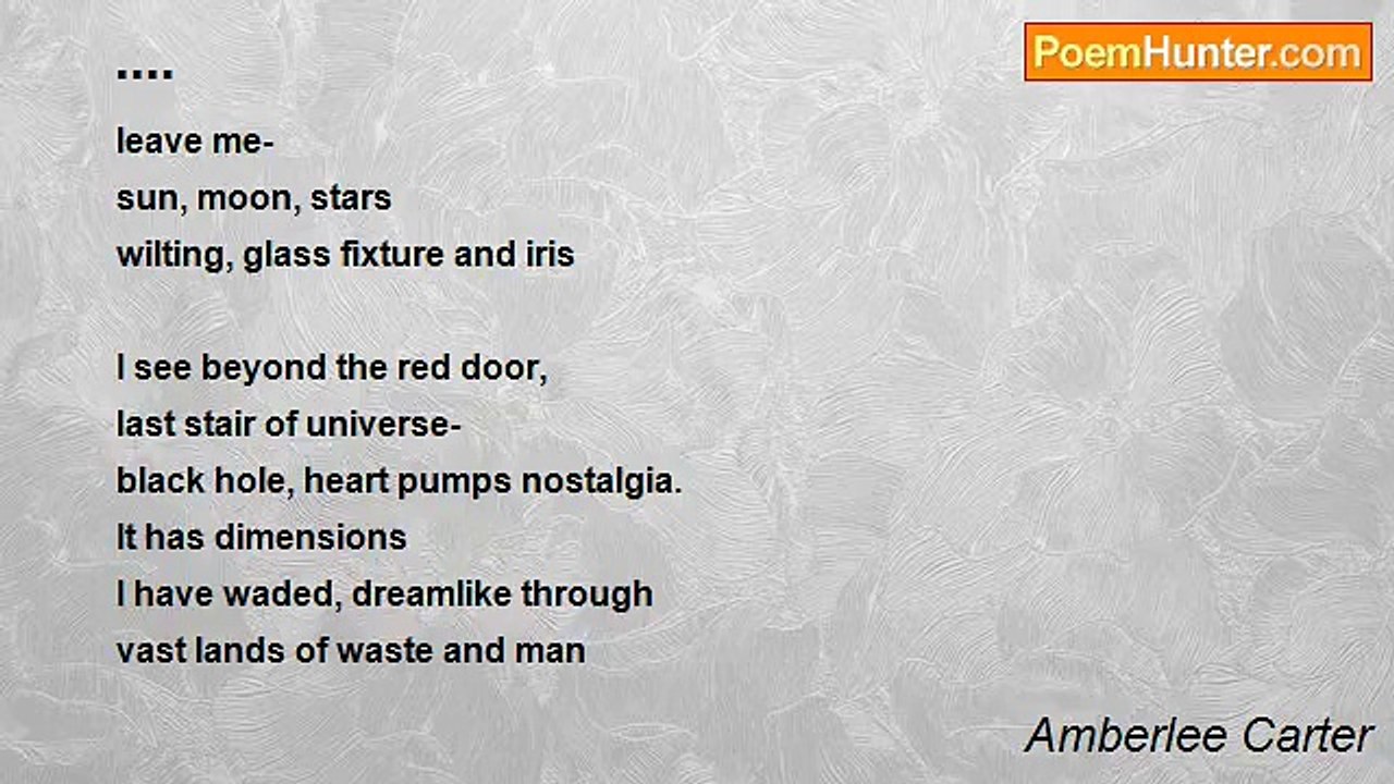 Amberlee Carter - ....