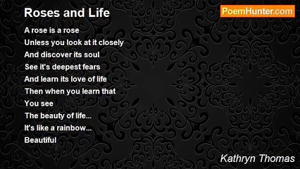Kathryn Thomas - Roses and Life