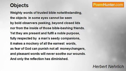 Herbert Nehrlich - Objects