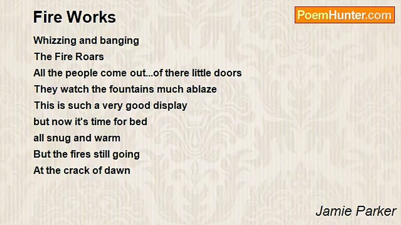 Jamie Parker - Fire Works