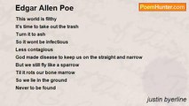justin byerline - Edgar Allen Poe