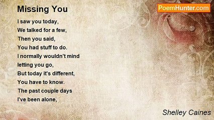 Shelley Caines - Missing You